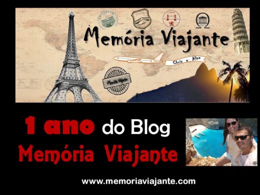 1 ano do Blog Memória Viajante